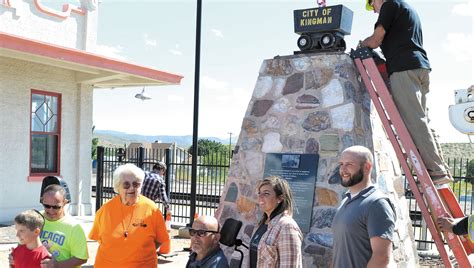 Fourth Street Monument Helps Preserve Kingmans Mining History