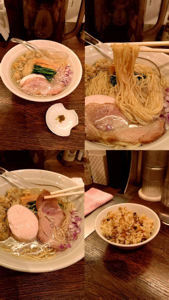 貝出汁塩そばあさりつくね貝めし 小』』貝出汁 中華そば 竹祥のレビュー ラーメンデータベース