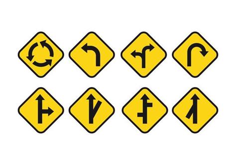 Road Sign Vector Art, Icons, and Graphics for Free Download