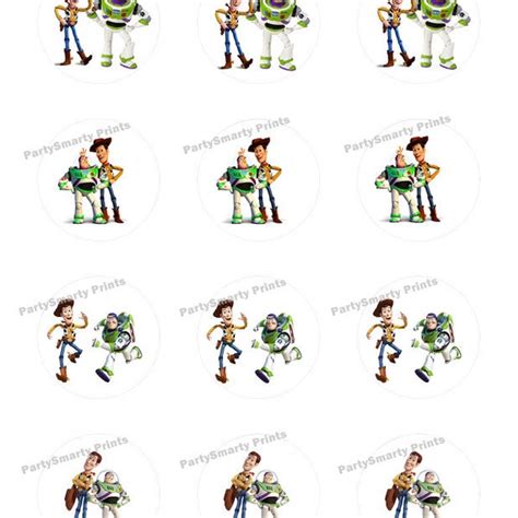 Buzz And Woody Cupcake Toppers Etsy