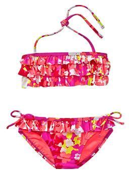 Pequeña Fashionista Tutorial Bikini asimétrico con volantes