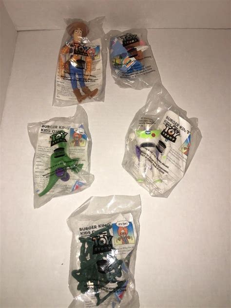 Toy Story Burger King 1995 Lot Of 5 New | #2025050577