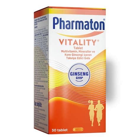 Pharmaton Vitality 30 Tablet Lujain Beauty