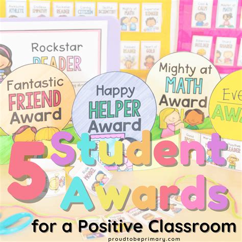 5 Fun Student Awards For A Positive Classroom – Proud to be Primary