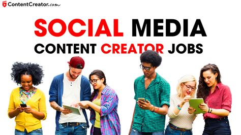 Social Media Content Creator Jobs