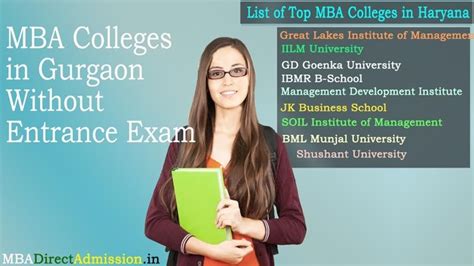 MBA colleges in Gurgaon without Entrance Exam: Direct Admission