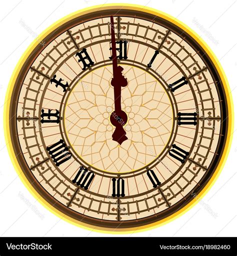 Big Ben Clock Face Printable