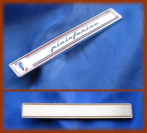 Alfa Romeo Duetto Spider Logo Badge Pininfarina Stemma Eur