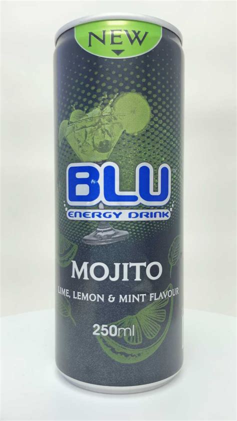 Blu Energy Drink Mojito | Energy Drink Cans UK