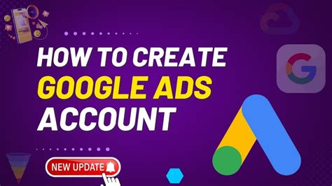 How To Create A Google Ads Account Google Ads Tutorial Youtube