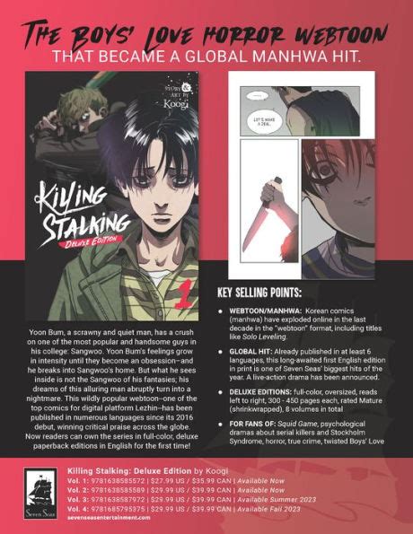 Killing Stalking Deluxe Edition Vol By Koogi Paperback Barnes