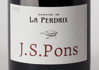 Domaine De La Perdrix J S Pons Rouge 2019 Webshop De Wijnzolder