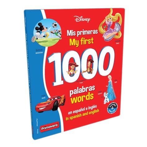 Diccionario Mis Primeras Palabras Ingles Espa Ol Disney Primavera