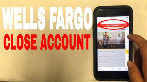 4 Ways To Close Wells Fargo Bank Account 🔴 Youtube