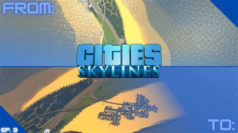 Cities Skylines Island Town YouTube