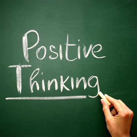 Download Positive Thinking Words Chalkboard Picture