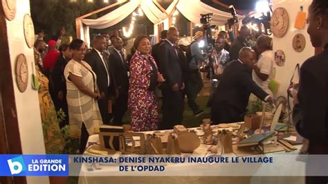 Kinshasa Denise Nyakeru Inaugure Le Village De Lopdad Youtube