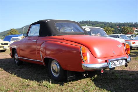 Wartburg Cabriolet Bildersammlung Von Christof Rezbach