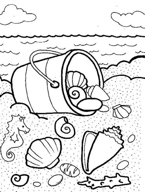 Dessin Coloriage Plage