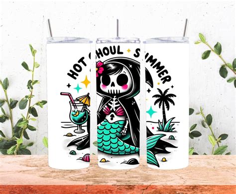 Hot Ghoul Summer Png Oz Ghoul Tumbler Funny Summer Skeleton Sassy Skeleton Sublimation