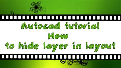 How To Hide Layers In Viewport Autocad At Mariam Stokes Blog