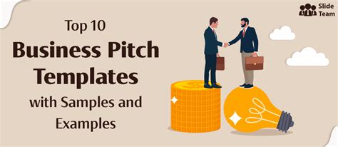 Top 10 Business Pitch Templates With Samples And Examples