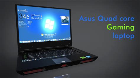 Asus Quad Core Gaming Laptop Youtube