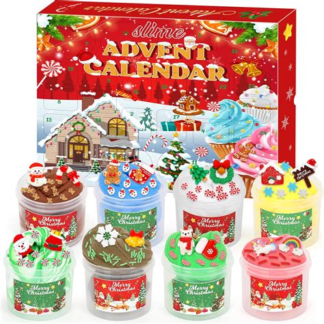 Slime Advent Calendar 2024 24 Days Of Surprises Christmas