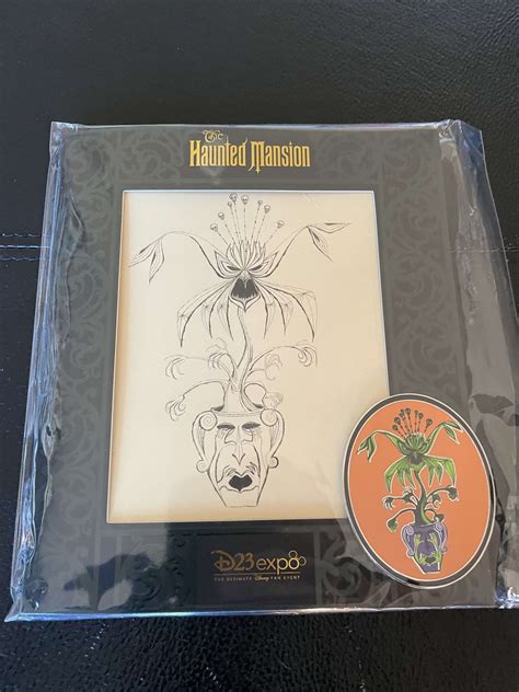 D23 Expo Haunted Mansion Rolly Crump Concept Pin | Pins and Badges ...