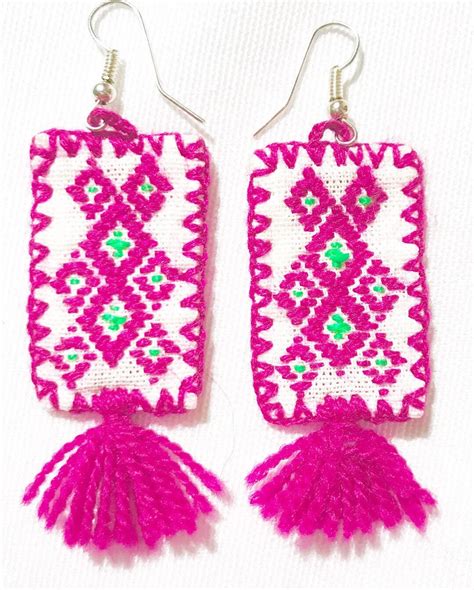 Embroidery Earrings