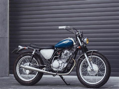 Check Out This Fully Retro Yamaha Sr Custom Scrambler Zigwheels