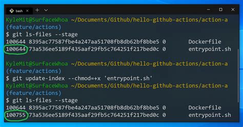 Cygwin Updating File Permissions With Git Bash On Windows 7 Stack