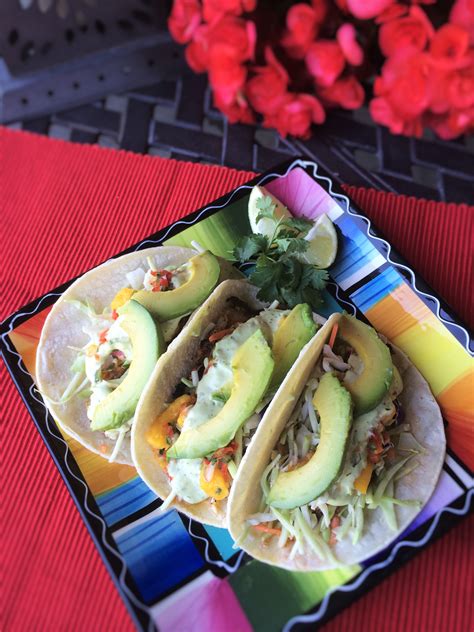 Baja Fish Tacos With Mango Salsa Inside Karen S Kitchen