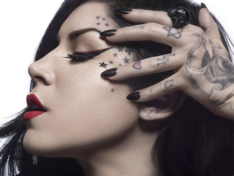 Wallpaper Kat Von D Women Tattoo Artist 4854x3647 Exxpiriia