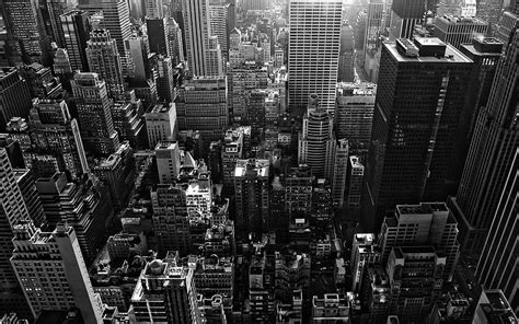 Los Angeles Skyline Black And White New York Skyline Night Black And