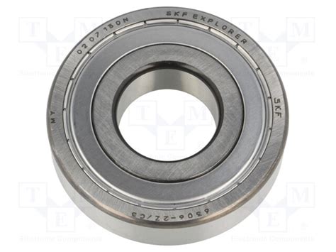 6306-2Z/C3 SKF SKF - Bearing: single row deep groove ball | Øint: 30mm ...