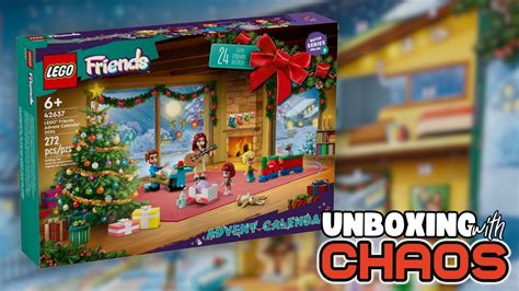 Lego Friends Advent Calendar Unboxing Youtube