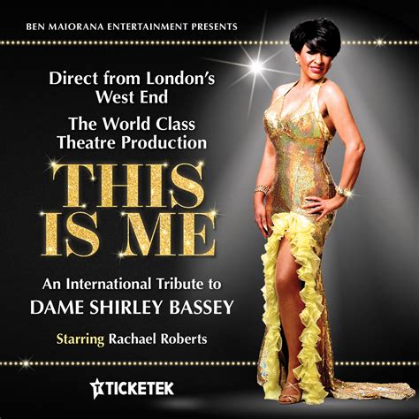 An International Tribute To Shirley Bassey This Is Me Astor Theatre Perthastor Theatre Perth