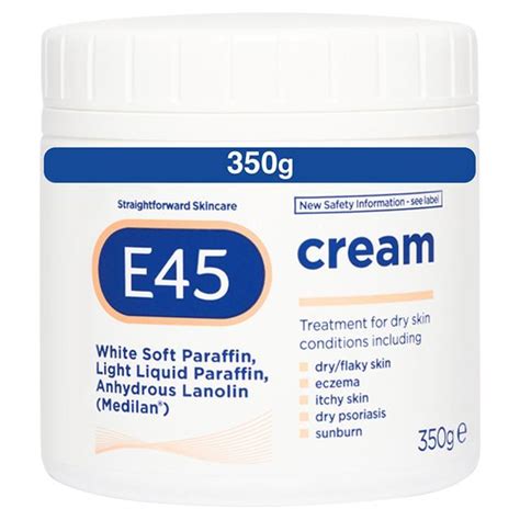 E45 Dermatological Cream 350g From Ocado