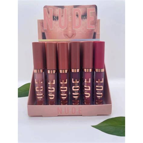 New Nude Lipmatte Long Lasting PCS Shopee Malaysia