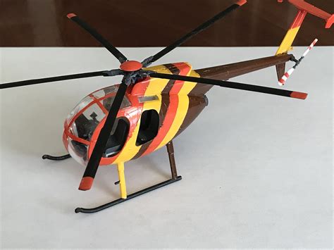 Gallery Pictures Academy Hughes 500D Police Helicopter Plastic Model