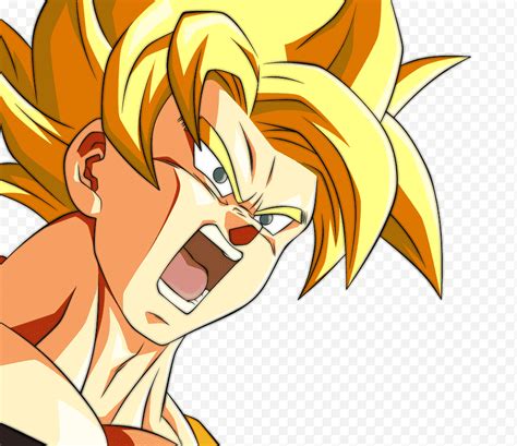 Goku SSJ Res Hoja De Modelo 1 Png Klipartz