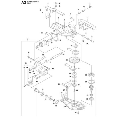 Bevel Gear Assembly For Husqvarna 327 He4 X Series Hedge Trimmers Lands Engineers