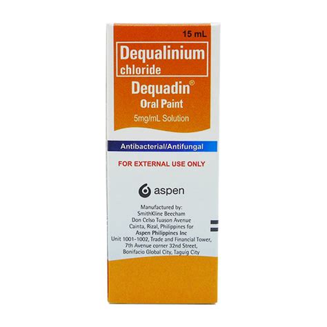 dequadin oral paint dequalinium chloride mg ml solution ml price