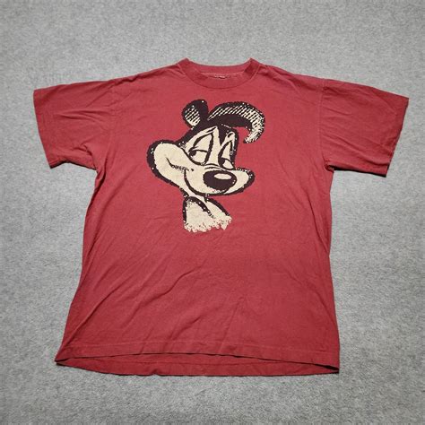 Vintage Pepe Le Pew Looney Tunes T Shirt Adult Large  Gem