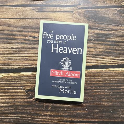 【หนังสือภาษาอังกฤษ】the Five People You Meet In Heaven English Edition