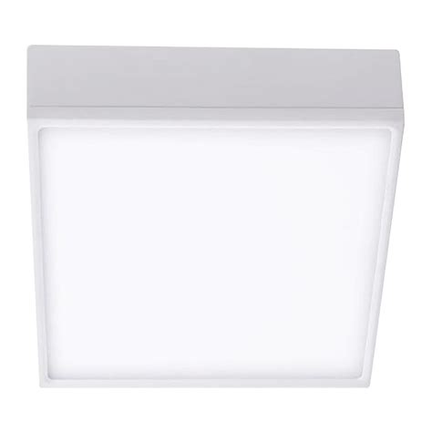 Plafoniera Led Klio Quadra W K Lumen Colore Bianco