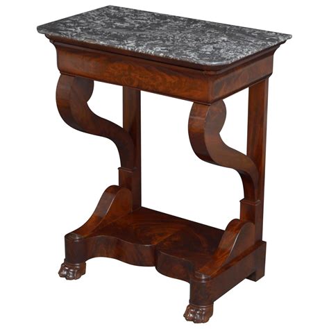 Dutch Mahogany Louis Philippe Console Table 1850s For Sale At 1stDibs