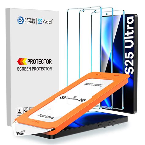 AACL 3-Pack for Samsung Galaxy S25 Ultra Screen Protector Tempered