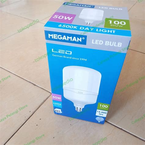 Jual Megaman Lampu Led Watt W Kapsul Garansi Tahun Sni Putih